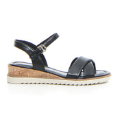 Sandalo con tacco black - Sandali Con Tacco Donna | Boscaini Scarpe
