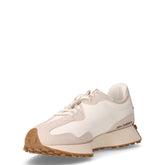 Sneakers in pelle e ecopelle beige rosso | Boscaini Scarpe