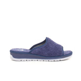 Dola ciabatta da casa blu - GRUNLAND | Boscaini Scarpe