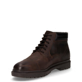 Andalo polacchino sportivo in pelle caffè | Boscaini Scarpe