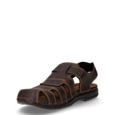 Sandalo in ecopelle testa di moro | Boscaini Scarpe