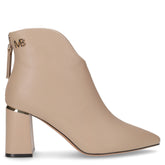 Tronchetto a punta in ecopelle beige - Tronchetti Donna | Boscaini Scarpe