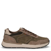 Sneaker sportiva in ecopelle khaki - Sneakers Uomo | Boscaini Scarpe