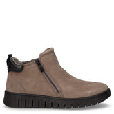 Stivaletto in pelle con zip grigio scuro - CAPRICE | Boscaini Scarpe