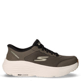 Max Cushioning Endeavour sneaker in tessuto oliva nero - SKECHERS UOMO | Boscaini Scarpe
