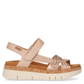 Sandalo con zeppa champagne - Summer Days Sandali Donna | Boscaini Scarpe