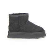 Stivaletto invernale bambina con platform nero - Mid Season Sale Bambino | Boscaini Scarpe
