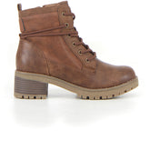 Polacchina con lacci camel - Polacchini Donna | Boscaini Scarpe