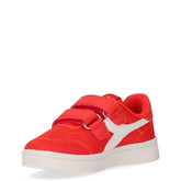 Bonny TD sneaker bambino bianco ottico rosso fiesta | Boscaini Scarpe