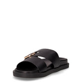 Ciabatta in ecopelle nero | Boscaini Scarpe