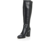 Stivale al ginocchio con tacco nero | Boscaini Scarpe