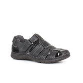 Sandalo a punta chiusa nero | Boscaini Scarpe