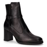 Tronchetto in pelle con zip nero - 4 GIORNI DI SCONTI ! | Boscaini Scarpe