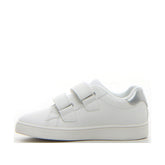 Eclyper sneaker da bambina white silver - GEOX BAMBINO | Boscaini Scarpe