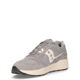 Eclipse sneaker in pelle e tessuto grigio crema | Boscaini Scarpe