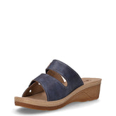 Ciabatta in ecopelle blu | Boscaini Scarpe