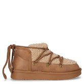 Stivaletto caldo in tessuto cammello | Boscaini Scarpe