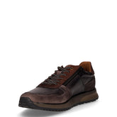 Scarpa sportiva in pelle grigio | Boscaini Scarpe