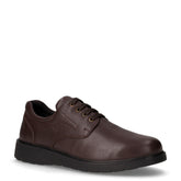 Stringata casual in pelle marrone | Boscaini Scarpe