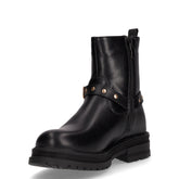 Stivaletto bambina in ecopelle nero | Boscaini Scarpe