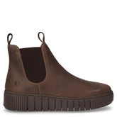 Stivaletto beatles con platform marrone - TAMARIS | Boscaini Scarpe