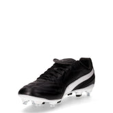 King Liga MxSG scarpa da calcio in pelle ed ecopelle nero bianco | Boscaini Scarpe