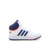 Hoops Mid 3.0 sneaker ragazzo white blue - Back to school | Boscaini Scarpe