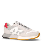 Jaki 2.0 bicolor Sneaker in pelle bianco grigio - SUN68 UOMO | Boscaini Scarpe