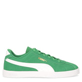 Puma Club II sneaker ragazzo in pelle scamosciata verde bianco - Mid Season Sale Bambino | Boscaini Scarpe