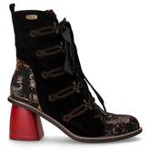 Tronchetto con zip in pelle dorian nero | Boscaini Scarpe