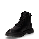 Anfibio in ecopelle con stelle bambina nero | Boscaini Scarpe