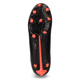 Ultra 6 Play FG/AG scarpa da calcio in ecopelle nero rosso | Boscaini Scarpe