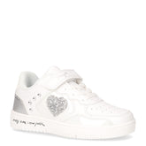 Sneaker in ecopelle bambina bianco - Sneakers Bambina | Boscaini Scarpe