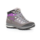 Scarpa da trekking mid grigio viole scamosciato - GRISPORT | Boscaini Scarpe