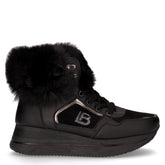 Sneaker in ecopelle con platform nero - LAURA BIAGIOTTI | Boscaini Scarpe