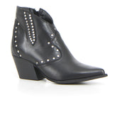 Camperos con tacco nero - Tronchetti Donna | Boscaini Scarpe