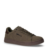 Sammy NBX sneaker in ecopelle verde militare nero | Boscaini Scarpe