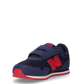 323 sneaker bambino in tessuto ed ecopelle blu rosso | Boscaini Scarpe