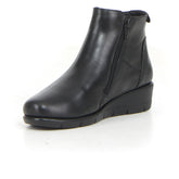 Stivaletto con zeppa black | Boscaini Scarpe