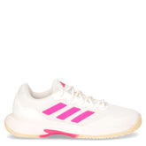 Game Court 2 scarpa da tennis in tessuto ed ecopelle bianco fuxia - Scarpe Tennis Donna | Boscaini Scarpe