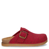 Ciabatta da casa in tessuto rosso - Ciabatte Donna | Boscaini Scarpe