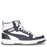 Rebound v6 sneaker in ecopelle bianco navy - PUMA | Boscaini Scarpe