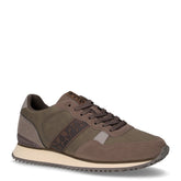 Sneaker in ecopelle marrone - Sneakers Uomo | Boscaini Scarpe