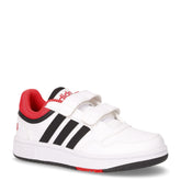 Hoops 3.0 sneaker bambino in ecopelle bianco nero - Scarpe Bambino | Boscaini Scarpe