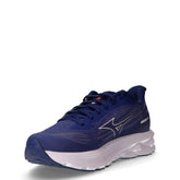 Scarpa running in tessuto e ecopelle blu arancio | Boscaini Scarpe