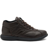 Scarpa sportiva in pelle nero - FRAU | Boscaini Scarpe