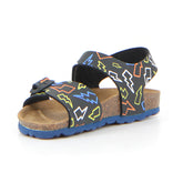 Luce sandalo bambino nero | Boscaini Scarpe