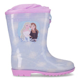 Stivaletti d'acqua da bambina in gomma lillla - Stivaletti Bambina | Boscaini Scarpe