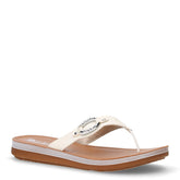 Ciabatta infradito in ecopelle bianco | Boscaini Scarpe