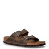 Arizona ciabatta in pelle faded khaki | Boscaini Scarpe